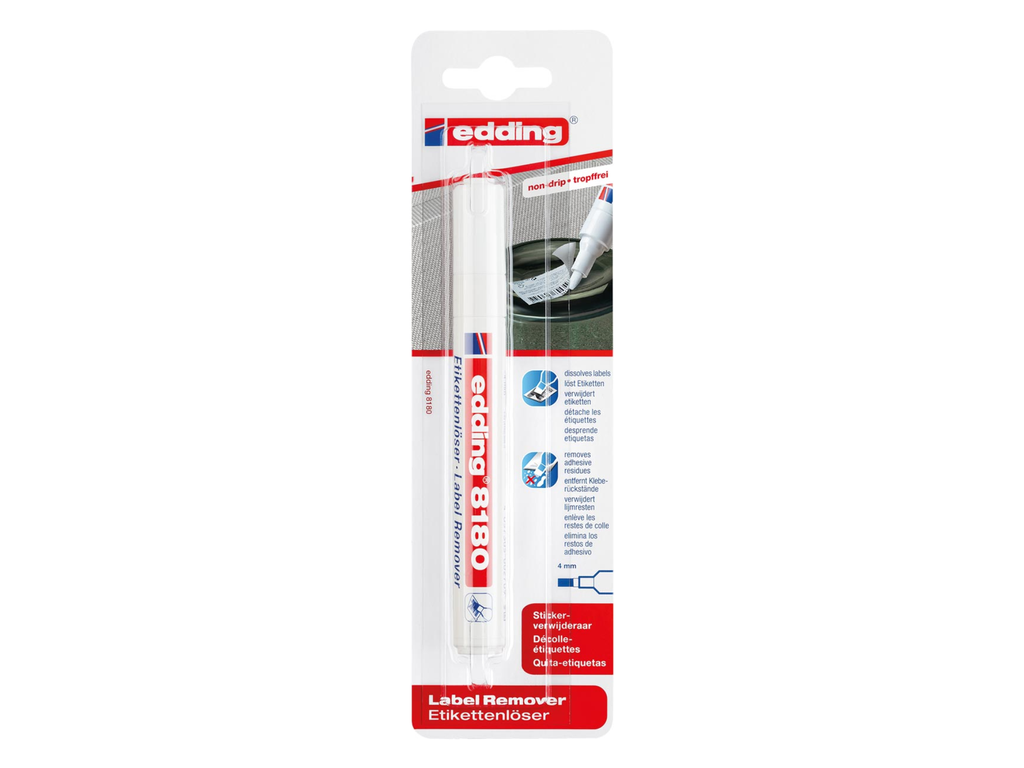 Sticker verwijderaar Edding e-8180 blister