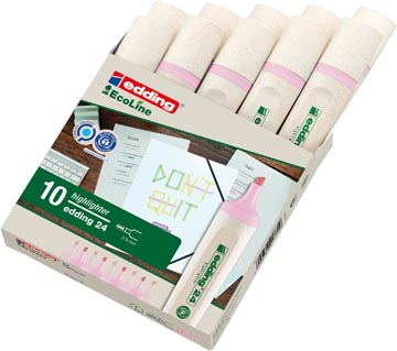 Markeerstift Edding Ecoline e-24 pastelroze