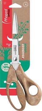 Schaar Maped Office Advanced Wood 25cm asymmetrisch