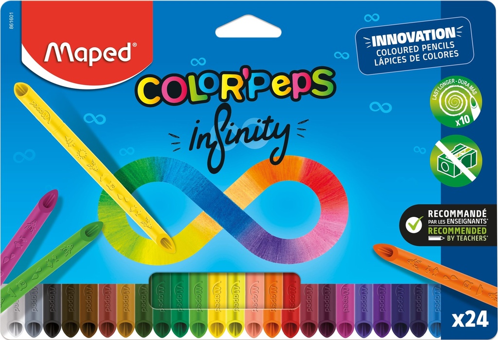 Kleurpotlood Maped Color'Peps Infinity assorti (24)