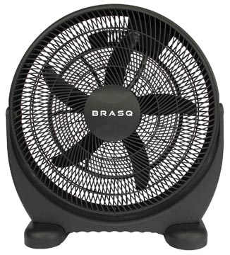 Vloerventilator Brasq F200 diameter 50 cm zwart