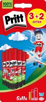 Plakstift Pritt Original 11g 3+2 gratis (5)