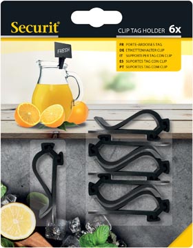 Securit clip tag houder zwart (6)