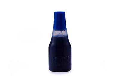 Stempelinkt Noris zonder olie blauw 25ml