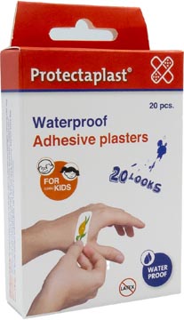 Pleister Protectaplast Sensitive 6cmx1m op rol wit