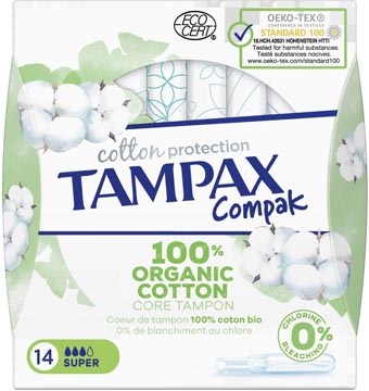 Tampons Tampax Cotton Super (14)