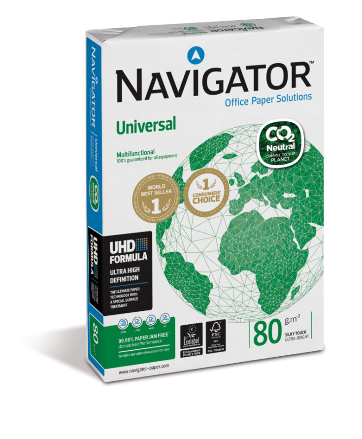Navigator universal DIN A4 80gr wit CO2 neutral - FSC Mix 70%