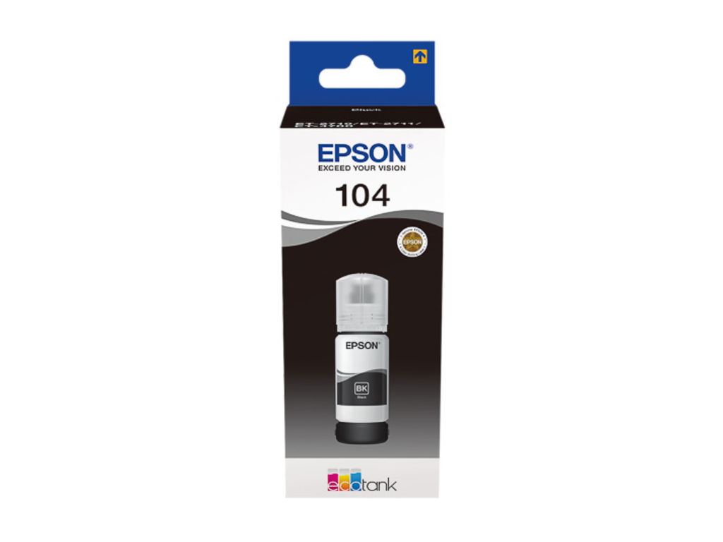 Cartridge Epson C13T00P140 4.500 Paginas voor Epson ET104 BK