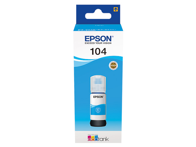 Cartridge Epson C13T00P240 7.500 Paginas voor Epson ET104 CY
