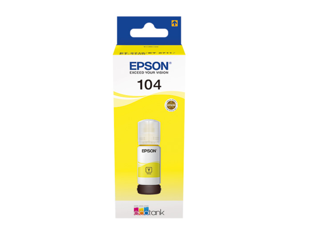 Cartridge Epson C13T00P440 7.500 Paginas voor Epson ET104 YEL