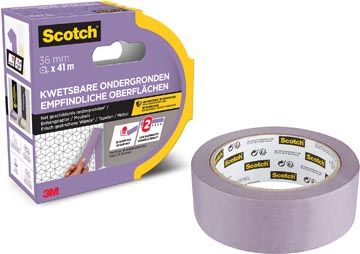 Afdekplakband Scotch 36mmx41m PEFC paars