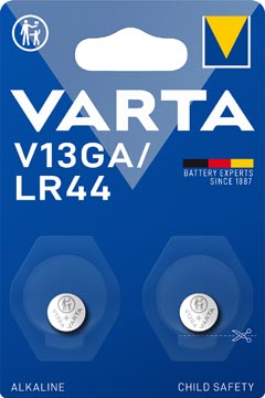 Knoopcelbatterij Varta Alkaline Special V13GA (2)