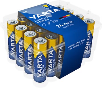 Batterij Varta Longlife Power AA (24)