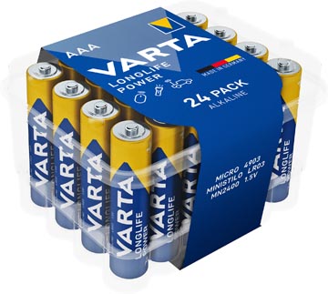 Batterij Varta Longlife Power AAA (24)