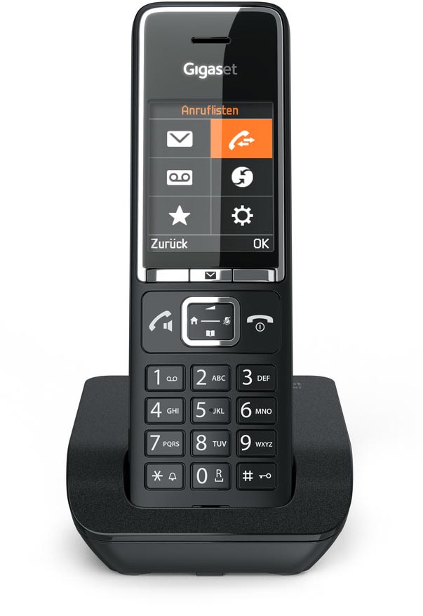 Draadloze telefoon Gigaset Comfort 550 DECT zwart