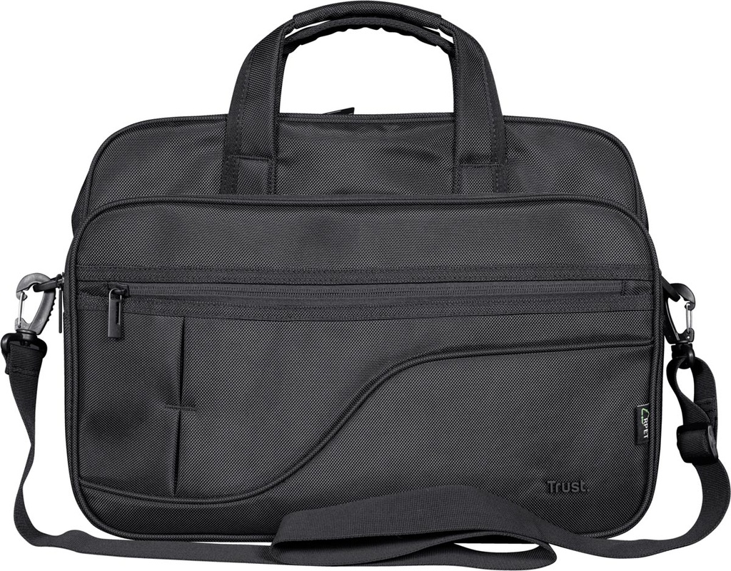 Laptoptas Trust Sydney Eco voor 17,3 inch laptop zwart