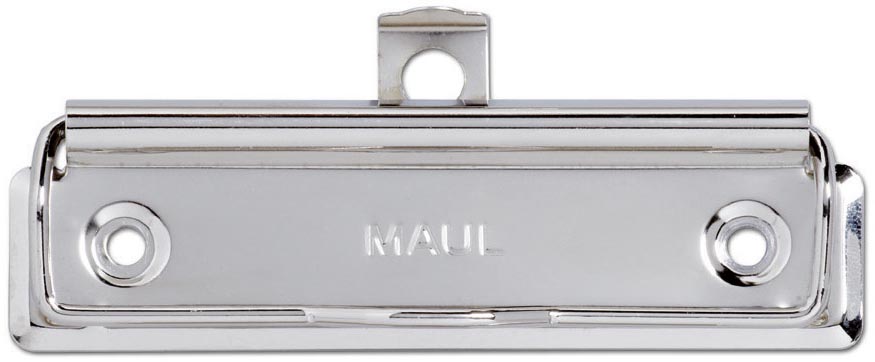 Papierklem met beugel MAUL 100mm verchroomd