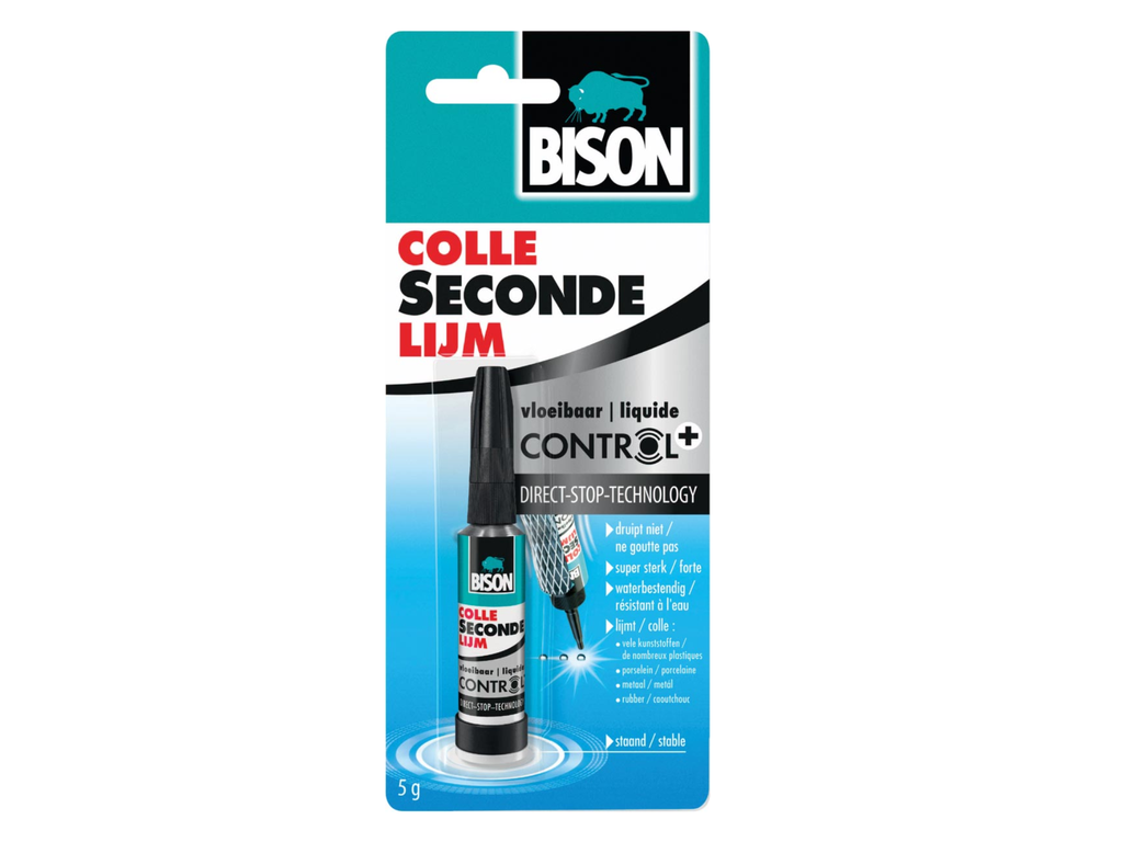 Secondelijm Bison Control Vloeibaar tube 5g (1)