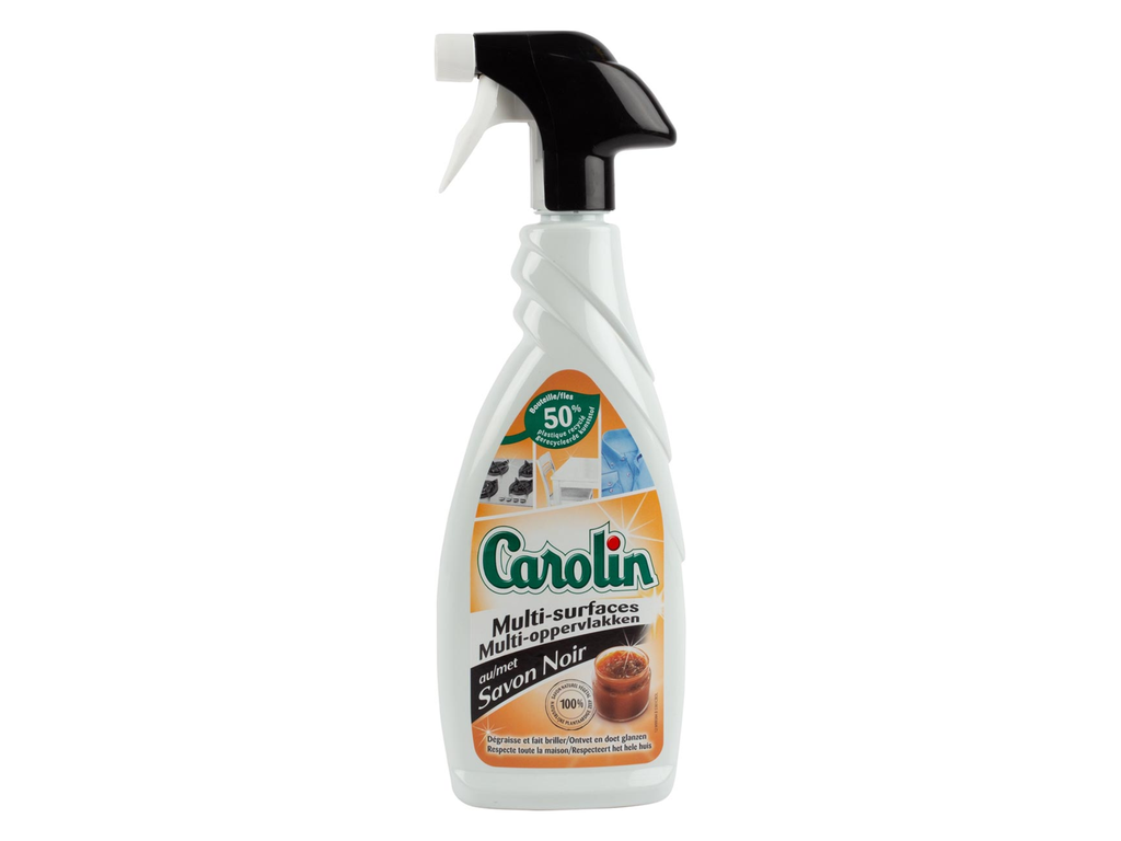 Allesreiniger Carolin met zwarte zeep spray 650ml