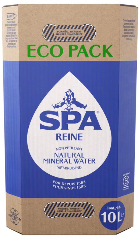 Water Spa Reine niet-bruisend eco pack van 10L