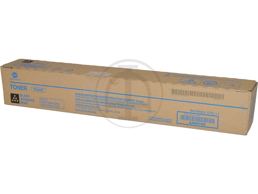 Toner Minolta Color Laser TN328 bizhub 28.000 pag. BK