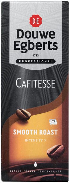 Vloeibaar koffie concentraat Douwe Egberts Cafitesse Smooth Roast  1,25L