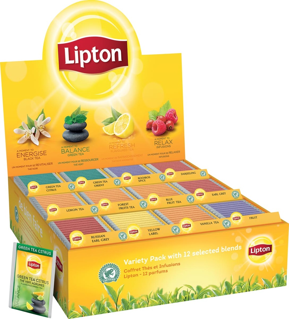 Thee Lipton Variety Pack 12 smaken (180)