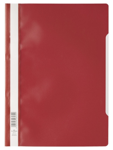 [DUR-252303] Snelhechtmap Durable PP A4 (25) (rood)