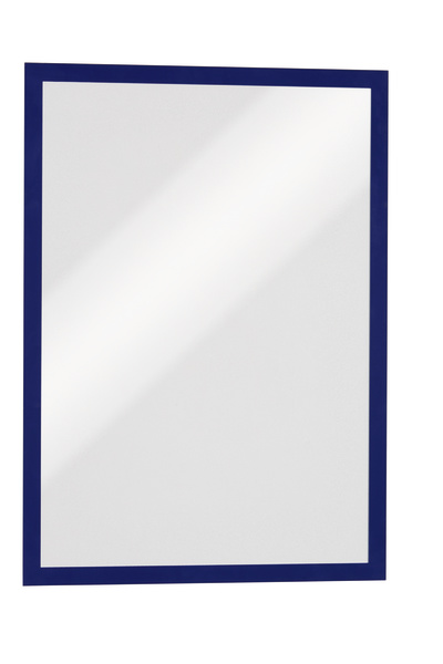 [DUR-487307] Ophangtas Durable Duraframe A3 zelfklevend (2) (blauw)
