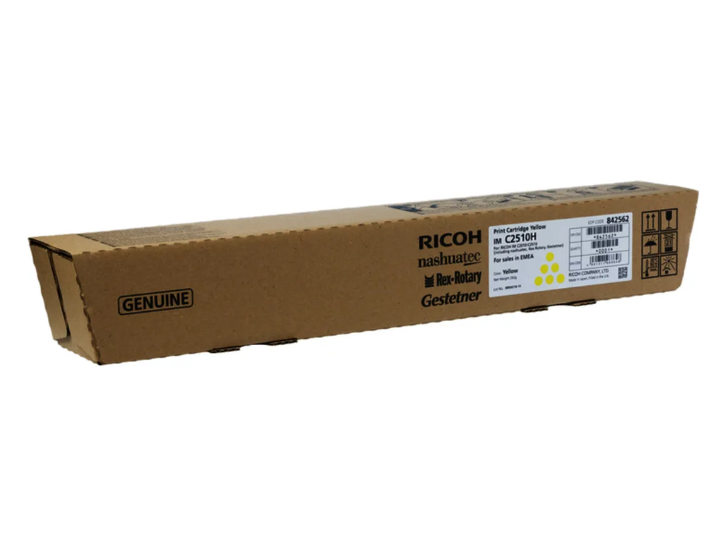 Toner Ricoh 842562 IM C2010 C2510 18.000 pag. YEL
