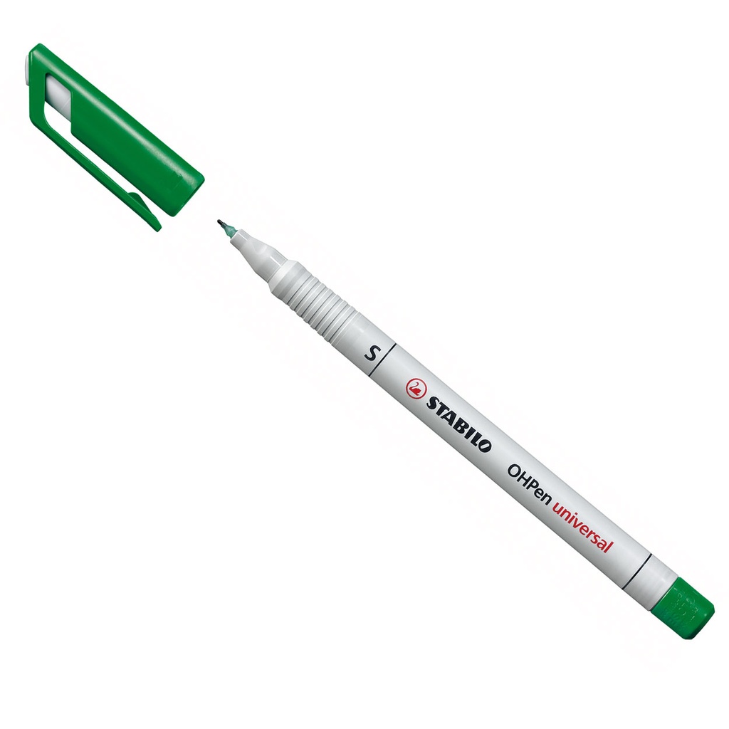 Non-permanent marker Stabilo OHP fijn 0,4mm groen