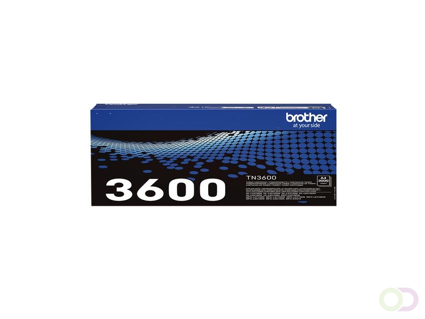 Toner Brother Mono Laser TN3600 BK 3000 pag