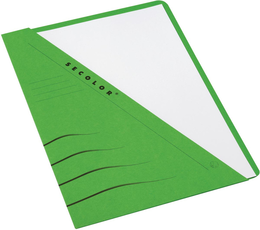 Insteekmap Jalema secolor A4 270gr groen