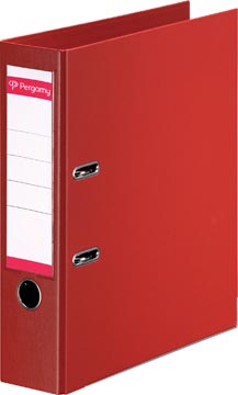 Ordner Pergamy PP A4 80mm rood (2242RO)