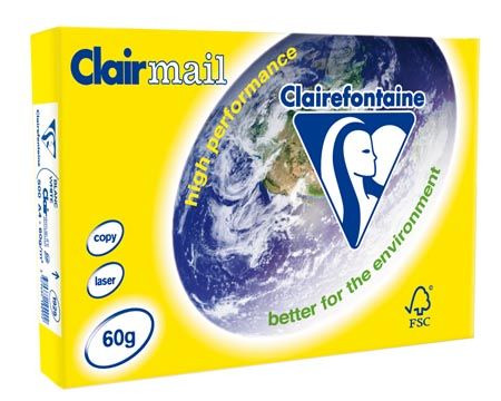 Clairmail DIN A3 60gr wit 1939 (500) - FSC Mix credit