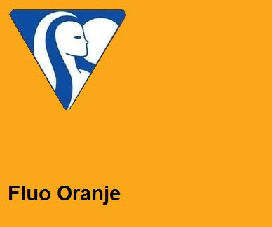 Clairefontaine DIN A3 80gr fluo oranje (500) - FSC Mix credit