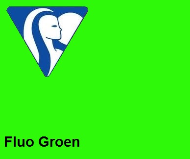 Clairefontaine DIN A3 80gr fluo groen (500) - FSC Mix credit