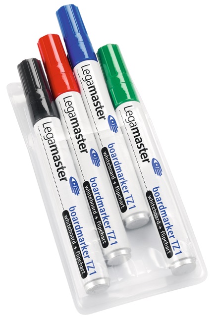 Whiteboardmarker Legamaster TZ1 ronde punt 1,5-3mm assorti (4)