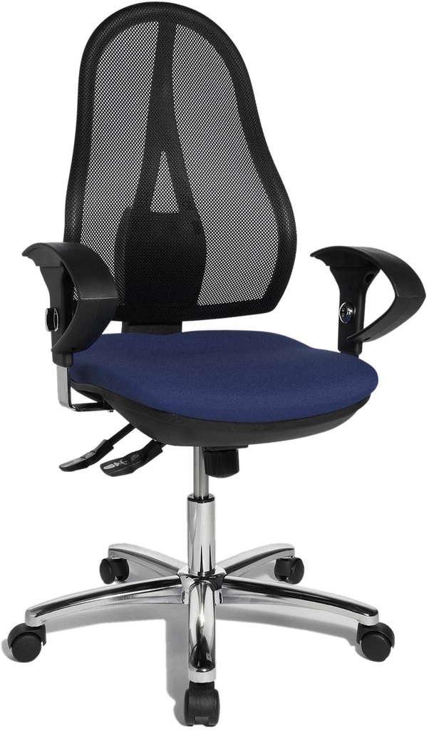 Bureaustoel Topstar Open Point SY Deluxe blauw 