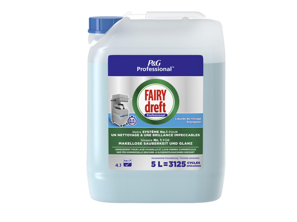 Glansspoelmiddel Dreft fles 5L
