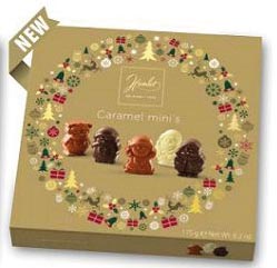 Mini chocolade Mamlet caramel doos 175g