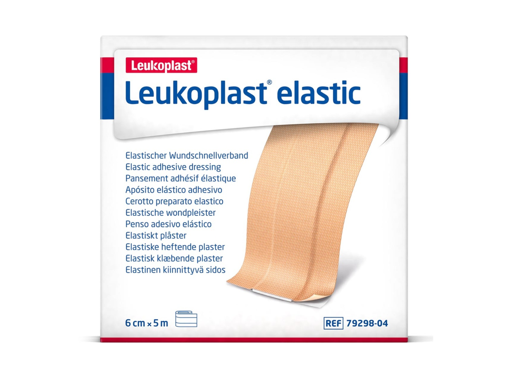 Pleister Leukoplast elastisch 6cmx5m