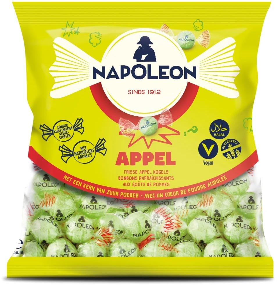 Snoepjes Napoleon appel zak 1kg