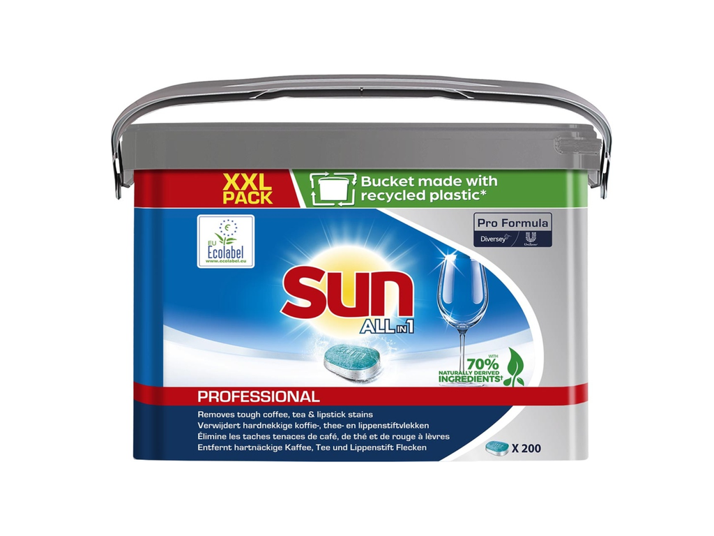 Vaatwastabletten Sun Pro Formula All-in-1 (200)