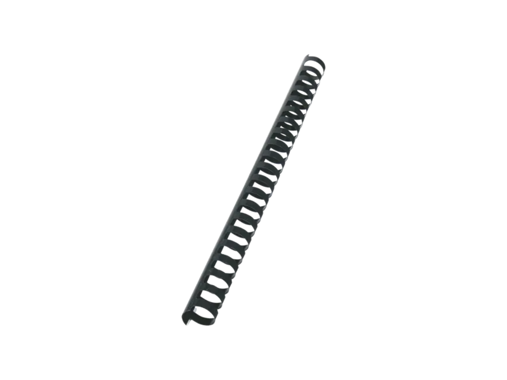 Bindrug GBC CombBind plastic 25mm ovaal zwart (50)