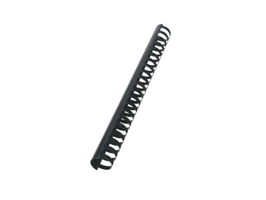Bindrug GBC CombBind plastic 28mm ovaal zwart (50)