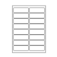 Etiketten Etipage 16 etik/bl 99x34mm 200bl/d