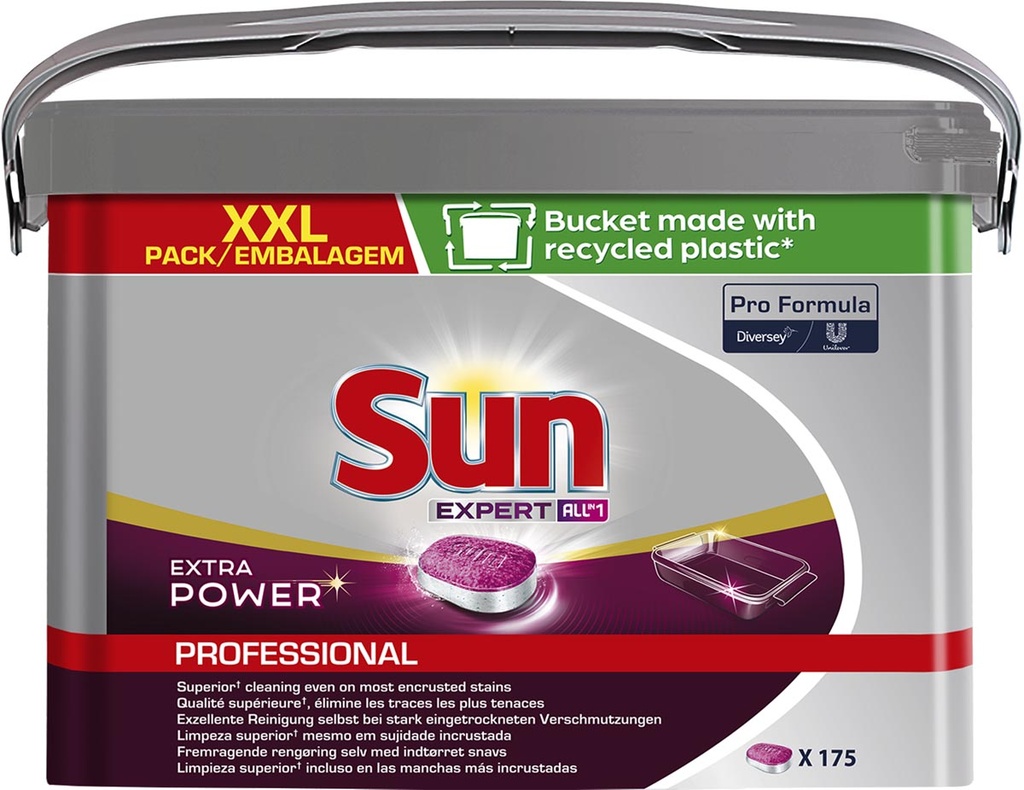 Vaatwastabletten Sun All In 1 Extra Power (175)