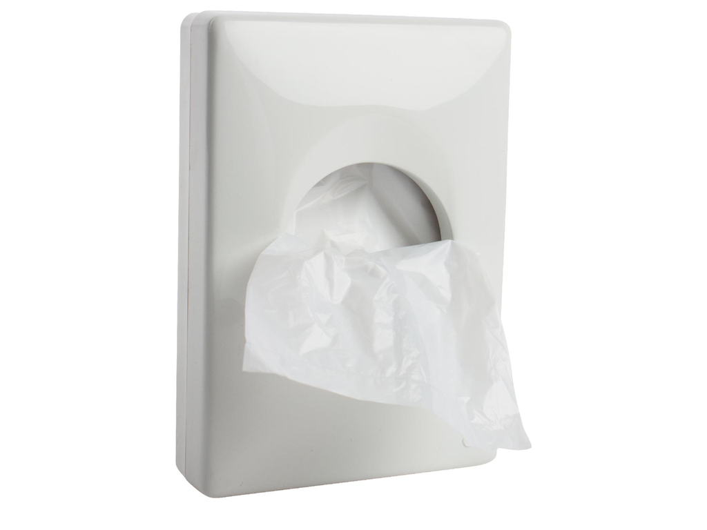 Dispenser voor hygiënezakjes Bingo wit