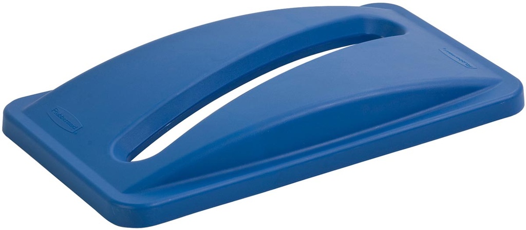 Deksel voor afvalcontainer Rubbermaid Slim Jim voor papier blauw